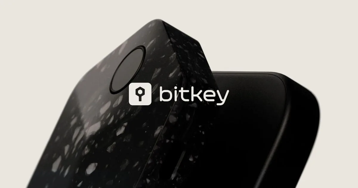 Official product artwork from Bitkey.