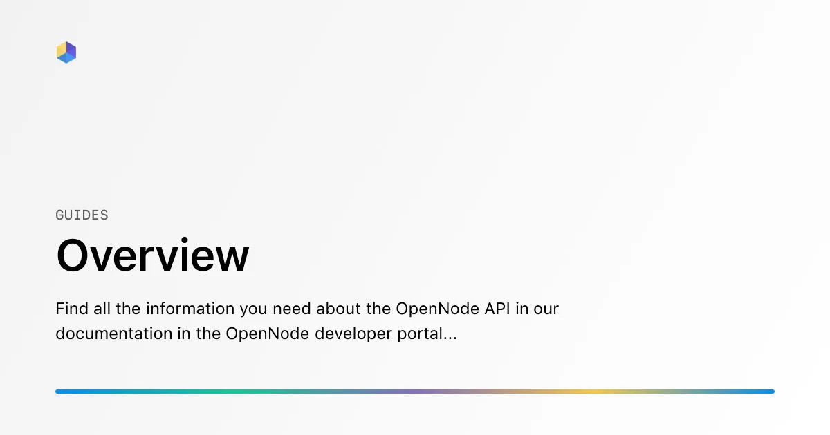 Official product artwork from OpenNode.
